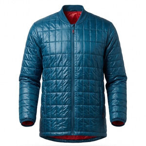 Cotopaxi Kusa Reversible Jacket Blue Red Llama Fill NWOT Men Small Womens Medium